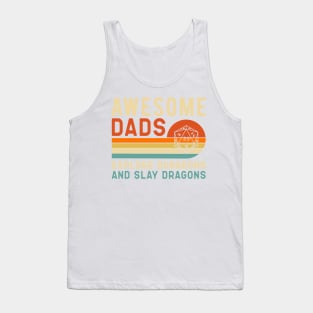 Awesome Dads - Explore Dungeons and Slay Dragons Tank Top